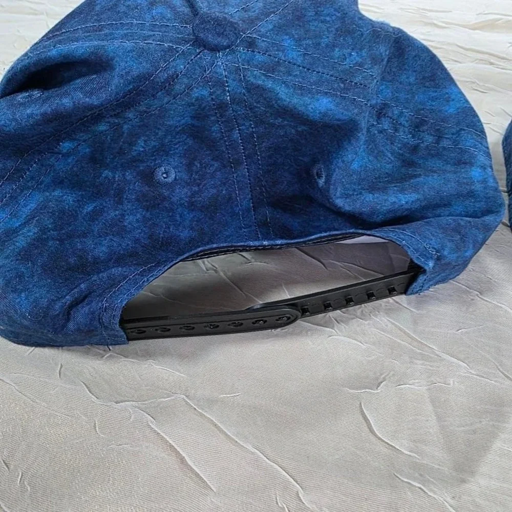 Sonic the Hedgehog Kids Blue‎ Acid Wash Snapback Set of 2 Gamer Video Game Hat